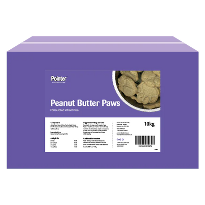 Pointer Wheat Free Peanut Butter Paw 10kg - Free P&P