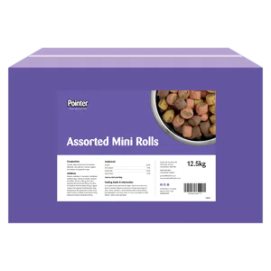 Pointer Assorted Mini Rolls 12.5kg