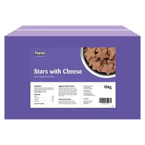 Pointer Grain Free Stars With Cheese 10kg
