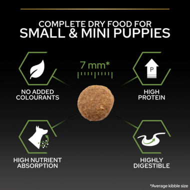 PRO PLAN Small and Mini Puppy Healthy Start Chicken Dry Dog Food 3kg