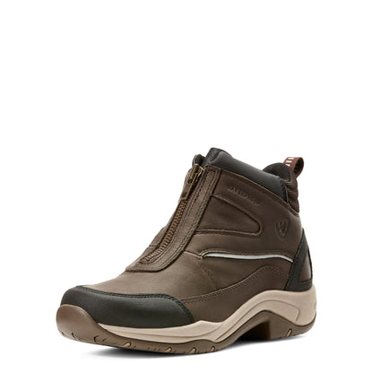 Ariat Womens Telluride Zip Waterproof Boot Dark Brown