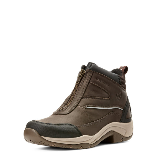 Ariat Womens Telluride Zip Waterproof Boot Dark Brown