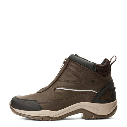 Ariat Womens Telluride Zip Waterproof Boot Dark Brown