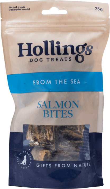 Hollings Salmon Bites 75g