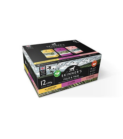 Skinners Field & Trial Adult Variety Multipack 12 x 390g