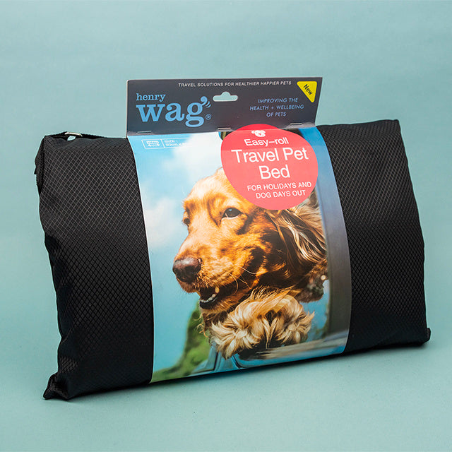 Henry Wag Easy-Roll Travel Pet Bed