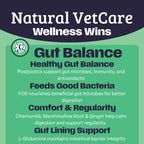 Natural VetCare Gut Balance Chews 50 Pack