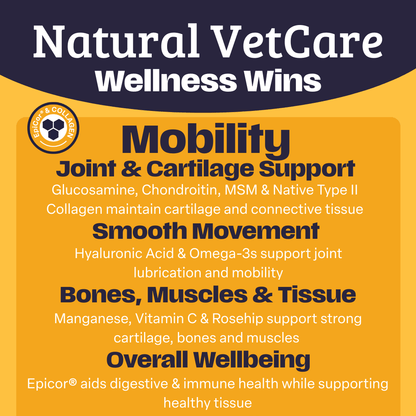 Natural VetCare Mobility Chews 50 Pack