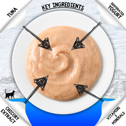 COOKHOUSE Luxury Cat Licks Puree Tuna 6 x15g - Case of 8