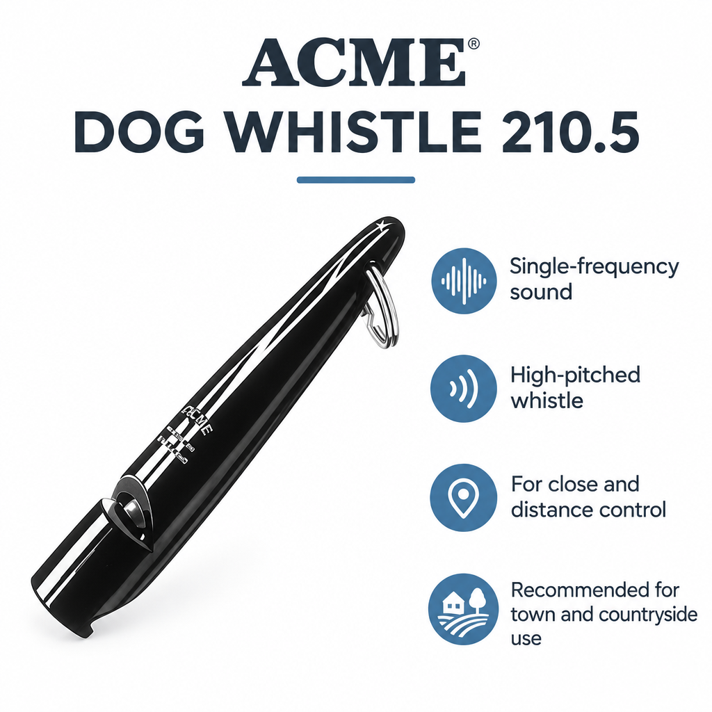 Acme Dog Whistle 210.5 infographic using the specified file