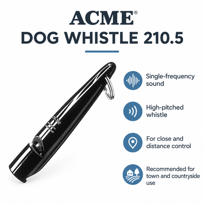 Acme Dog Whistle 210.5 infographic using the specified file