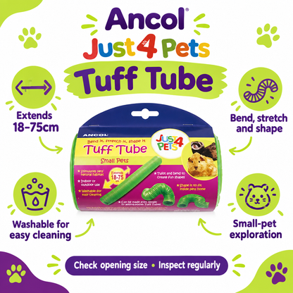 Ancol Just 4 Pets Tuff Tube infographic