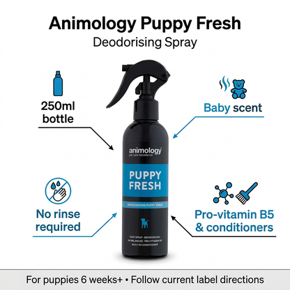Animology Puppy Fresh infographic