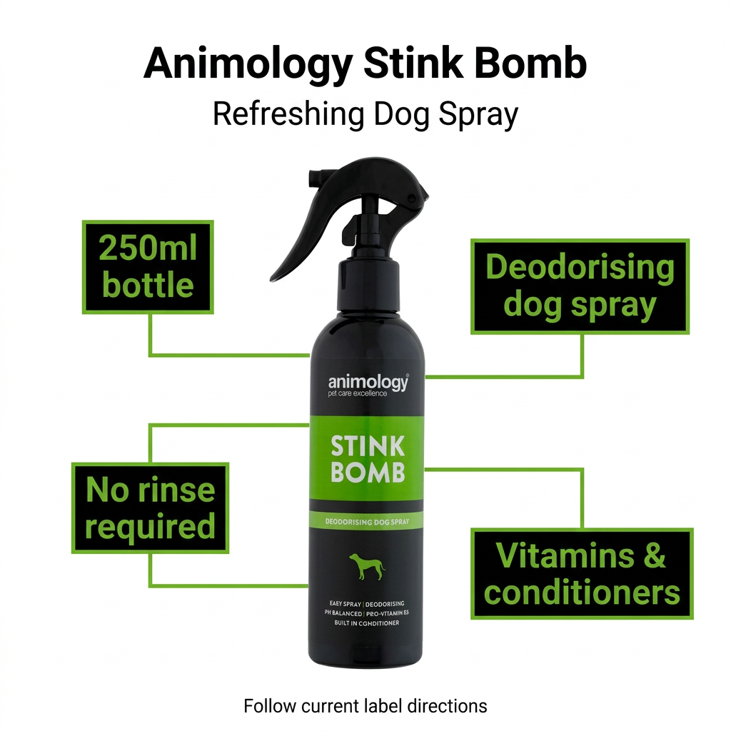 Animology Stink Bomb infographic