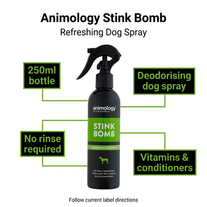 Animology Stink Bomb infographic