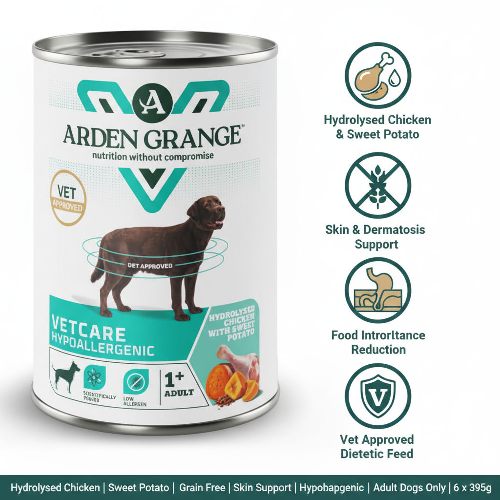 Arden Grange VetCare Hypoallergenic Infographic v2
