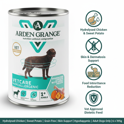 Arden Grange VetCare Hypoallergenic Infographic v2