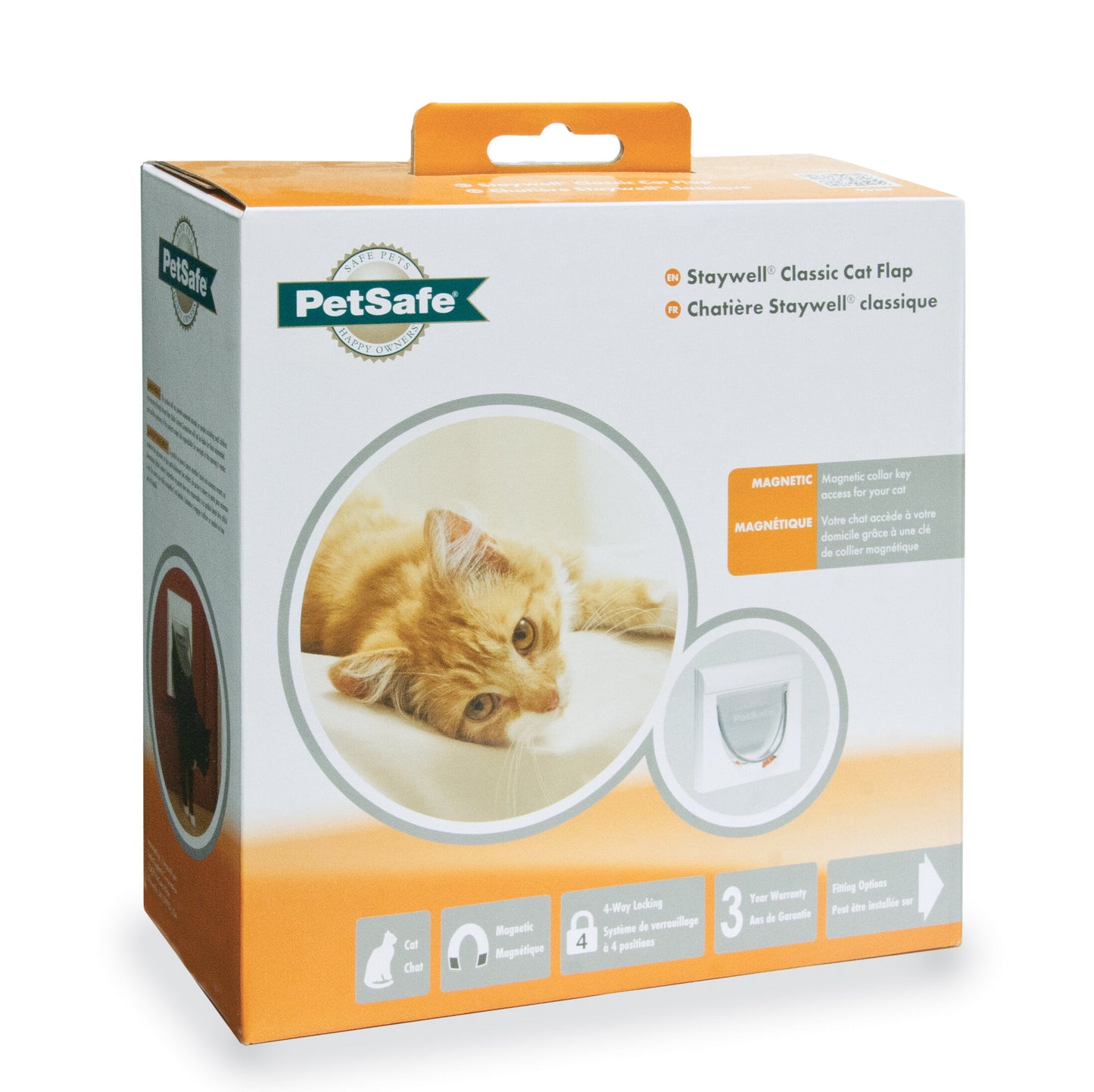Staywell No.932 Classic Magnetic Cat Door with Tunnel