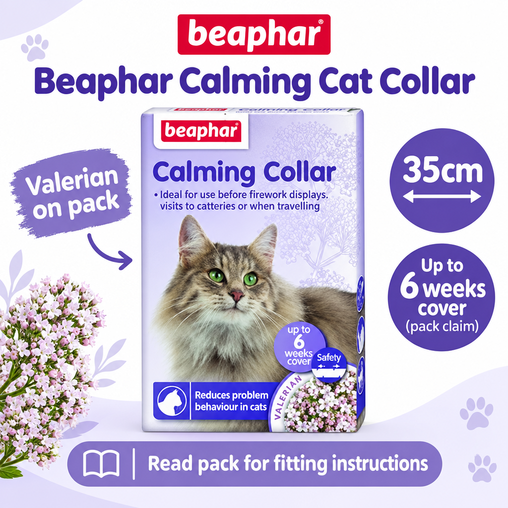 Beaphar Calming Cat Collar infographic preview