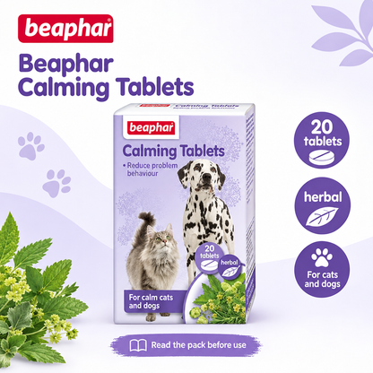 Beaphar Calming Tablets infographic preview