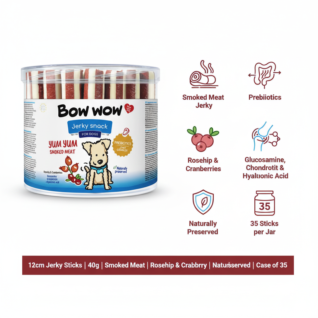 Bow Wow Yum Yum Smoked Meat Infographic