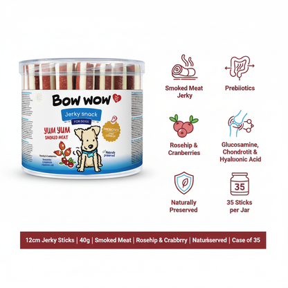 Bow Wow Yum Yum Smoked Meat Infographic