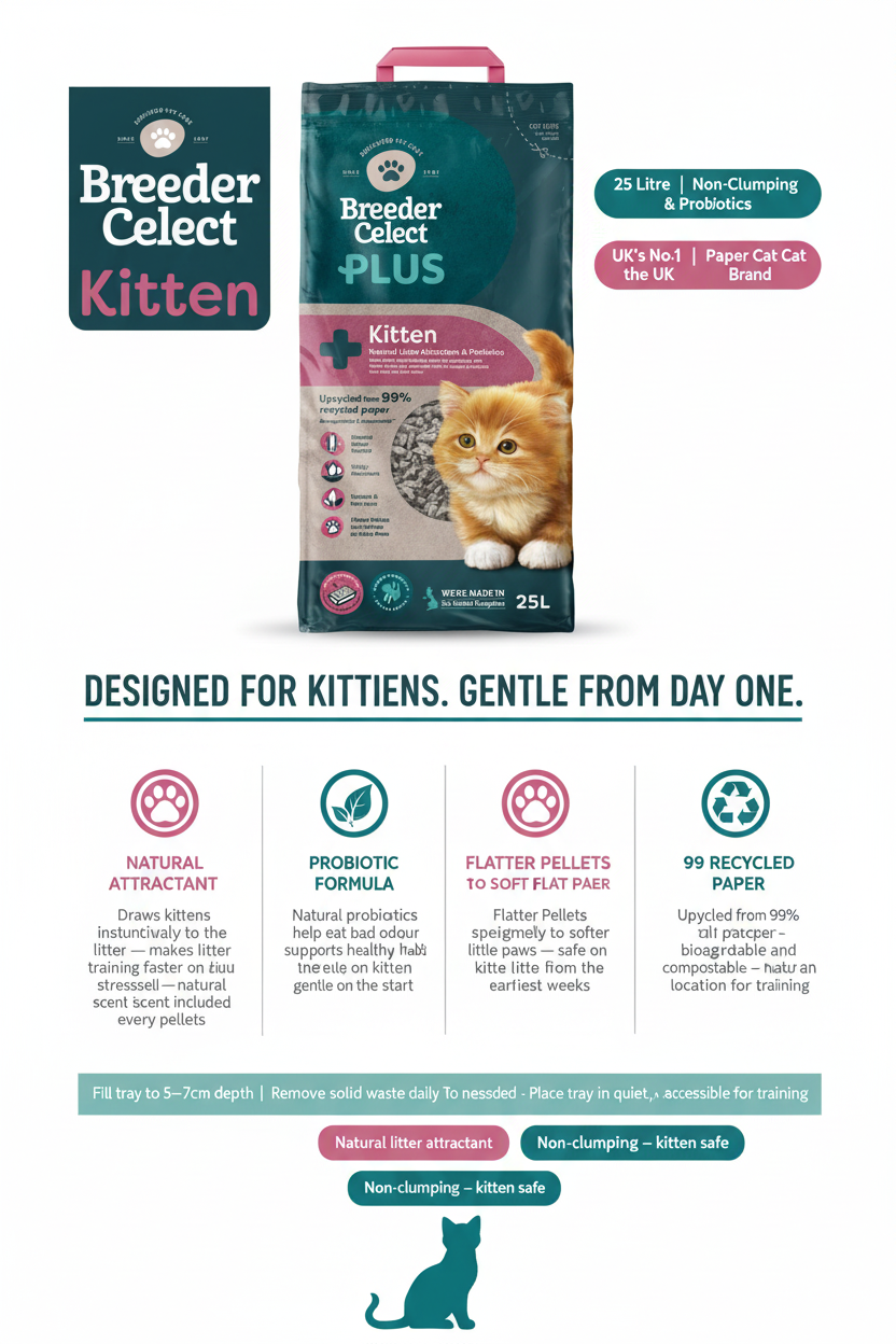 Breeder Celect PLUS Kitten Infographic