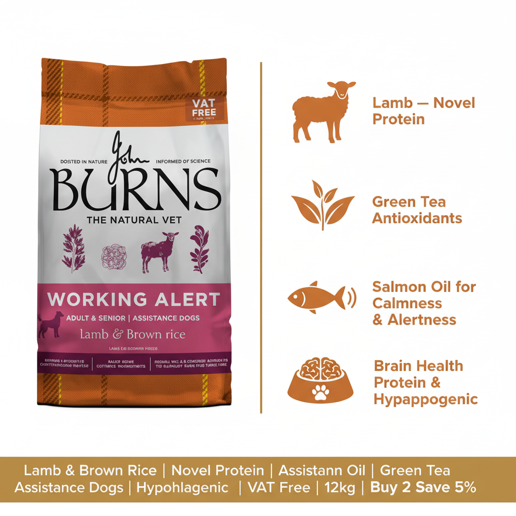 Burns Alert Lamb Infographic