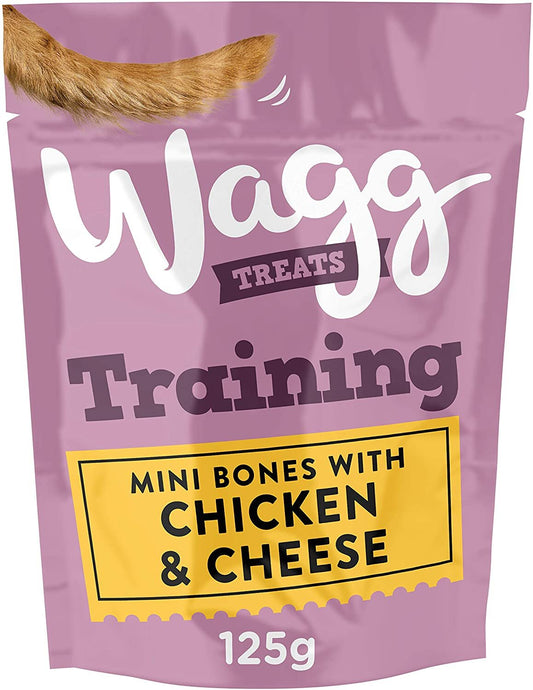 Wagg Treats Training Treats Chicken & Cheese 125g - Pack of 7
