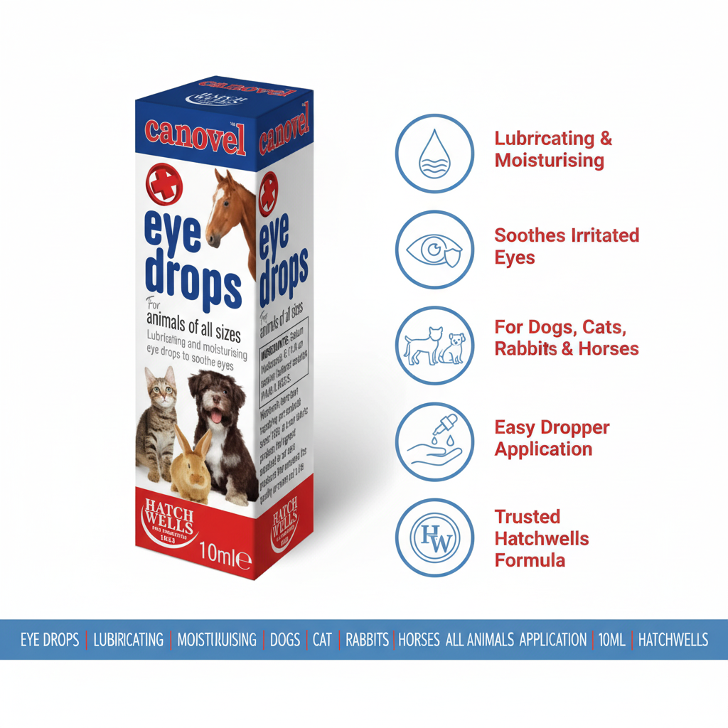 Canovel Eye Drops Infographic