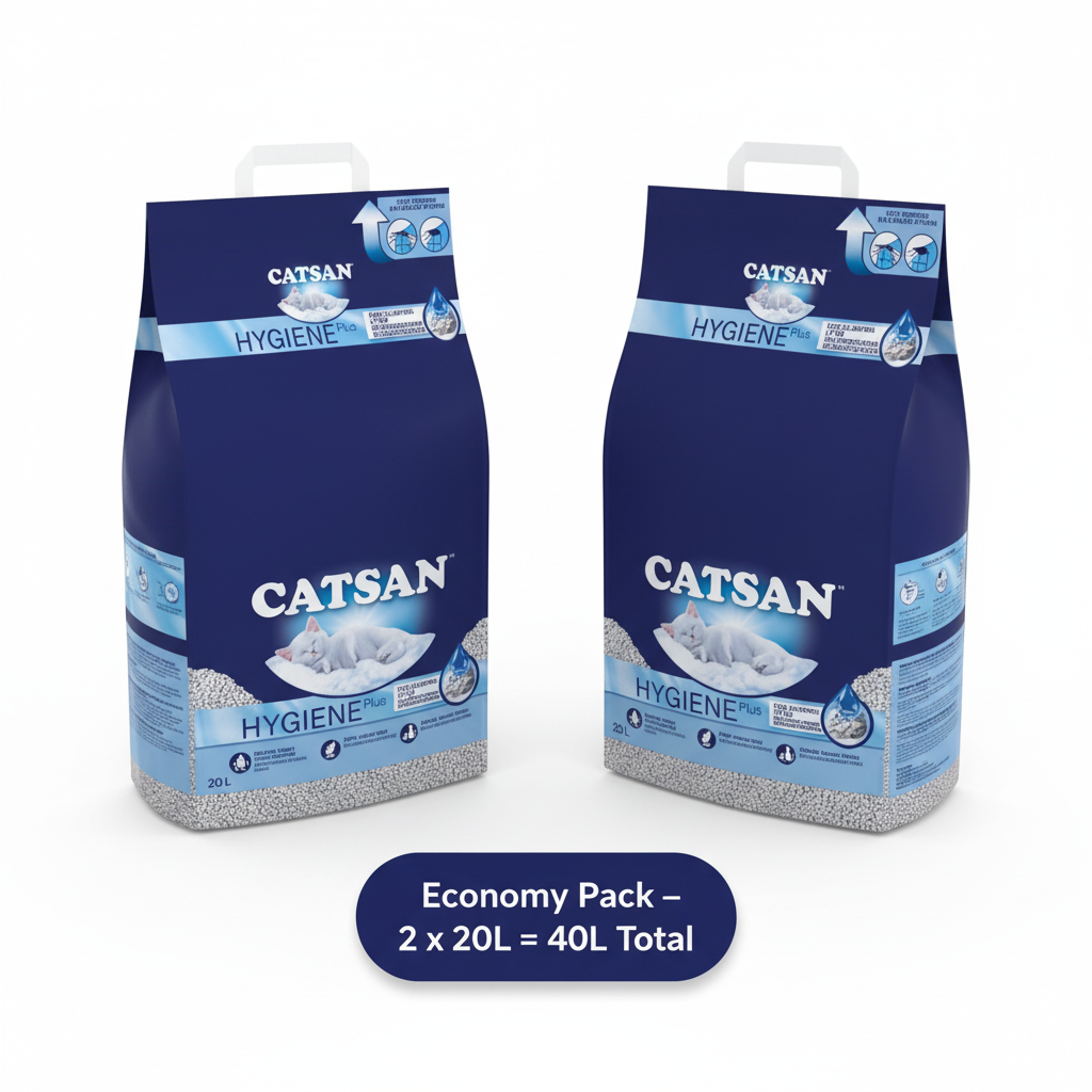 Catsan Hygiene 2 x 20L Economy Pack