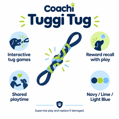 Coachi Tuggi Tug infographic