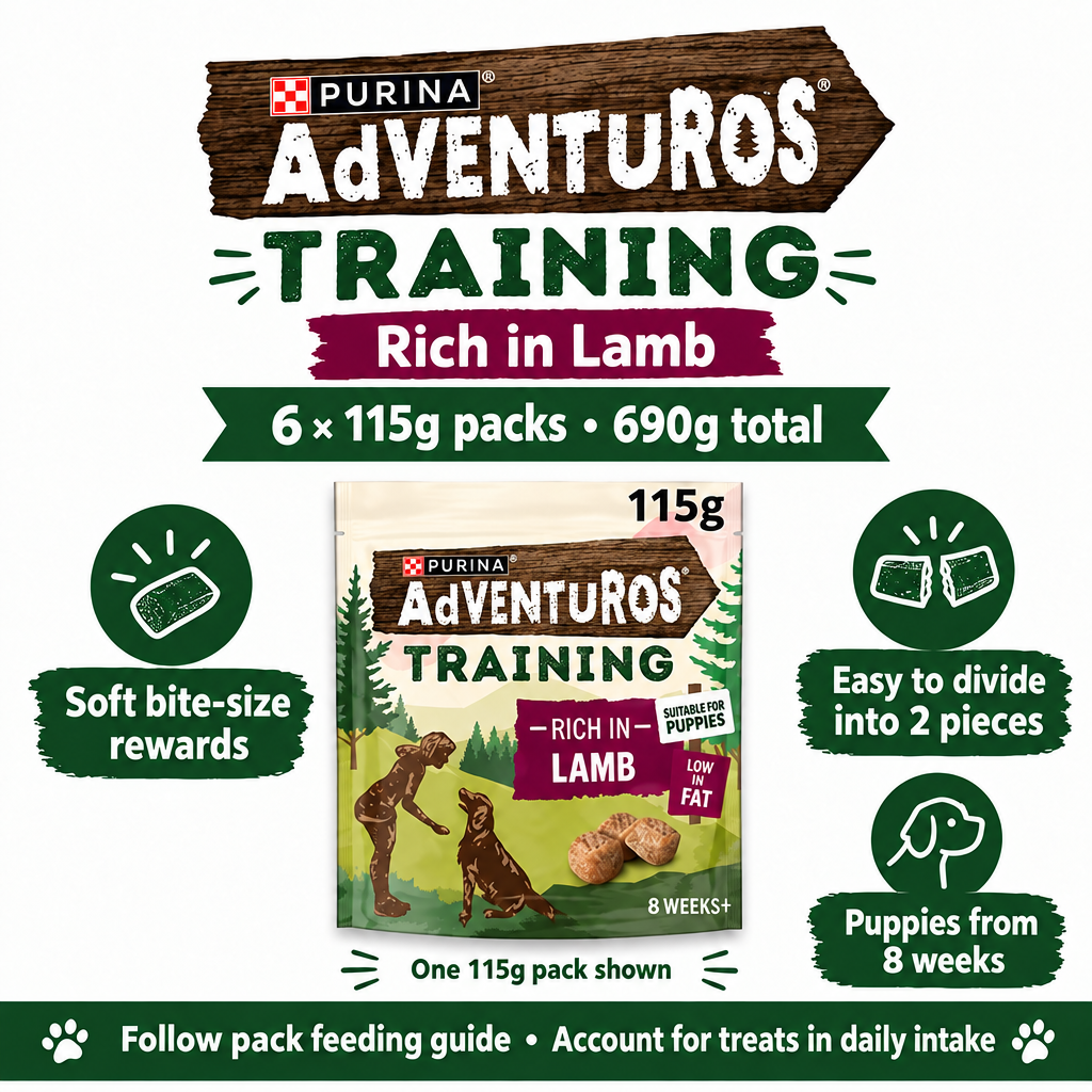 Corrected Lamb Training Treats infographic