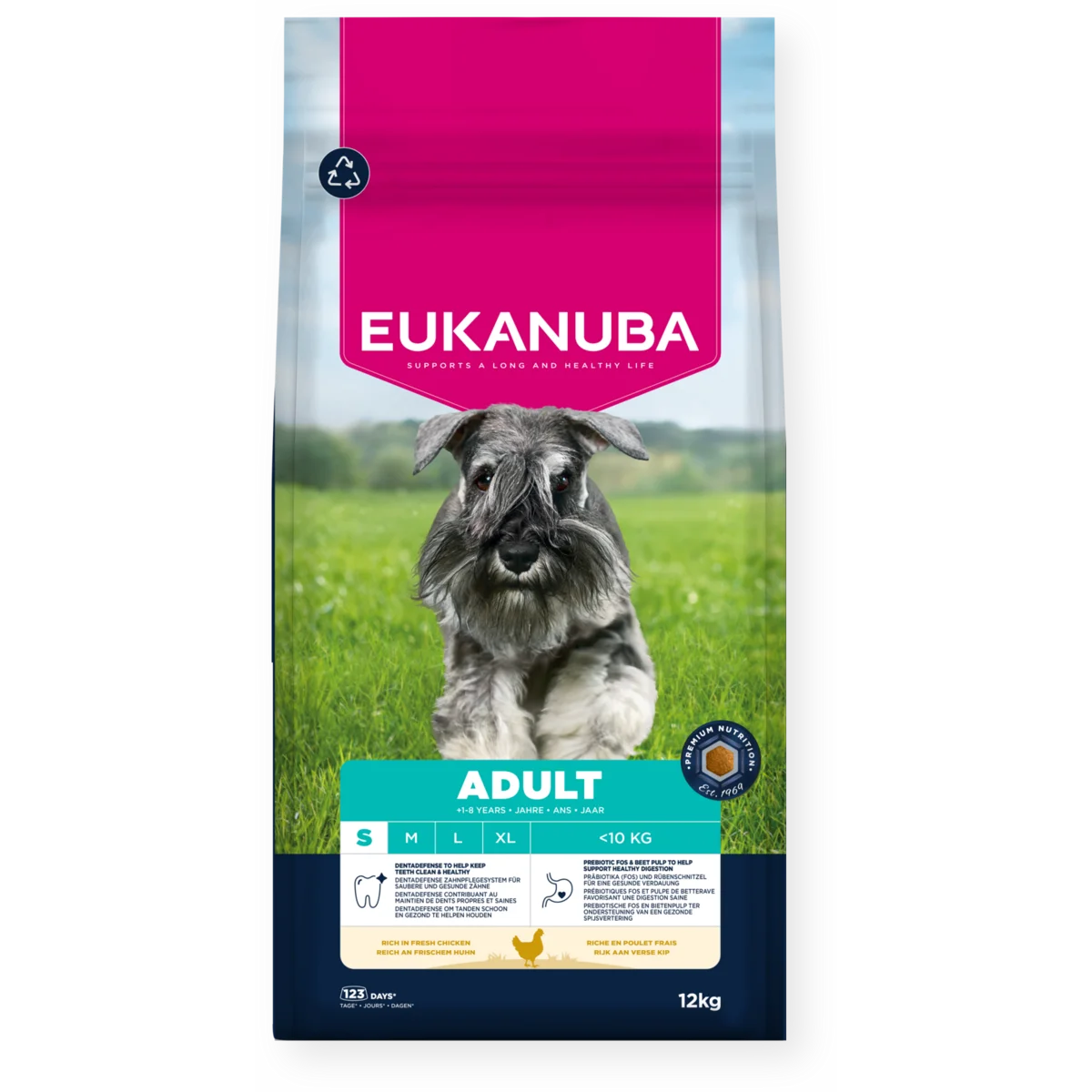 Eukanuba Adult Small Breed Fresh Chicken 12kg - Buy 2 Bags Save 5%
