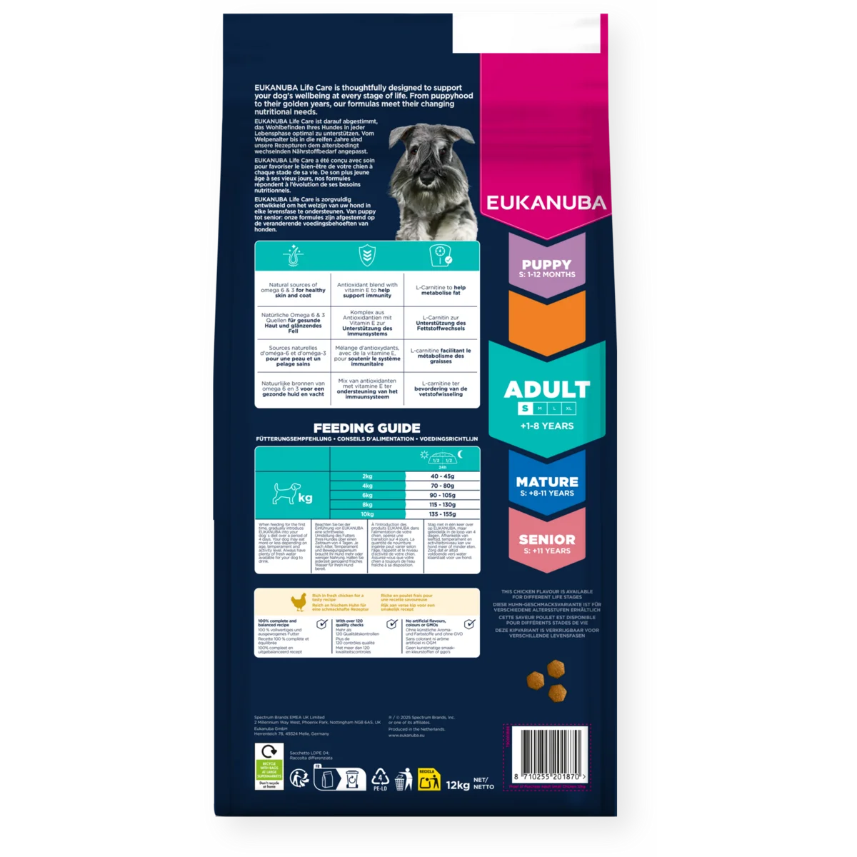 Eukanuba Adult Small Breed Fresh Chicken 12kg - Buy 2 Bags Save 5%