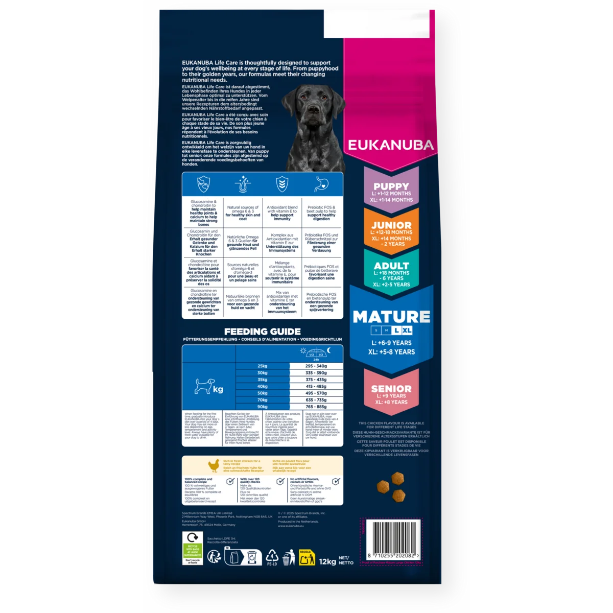 Eukanuba Thriving Mature Large Breed Chicken 12kg - Buy 2 Bags Save 5%