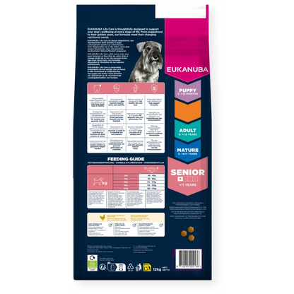 Eukanuba Senior Small Breed Fresh Chicken 12kg - Buy 2 Bags Save 5%