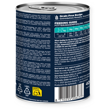 Eukanuba Puppy Cans Turkey & Carrot 6 x 400g