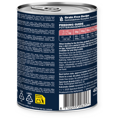 Eukanuba Senior Dog Cans Turkey & Carrot 6 x 400g