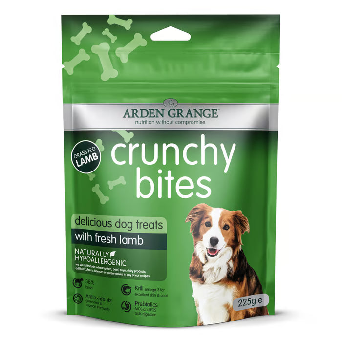 Arden Grange Crunchy Bites With fresh lamb 225g - Case of 10