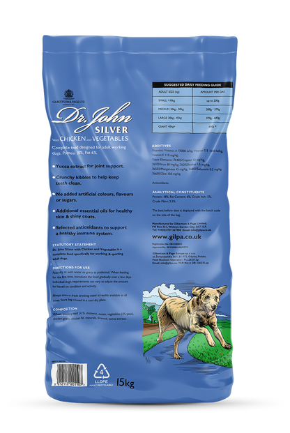 Dr John Silver Chicken with Vegetables 15kg