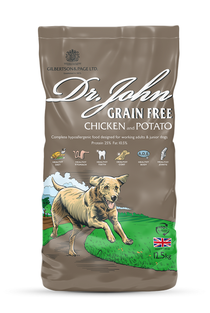 Dr John Grain Free Chicken & Potato Dog Food
