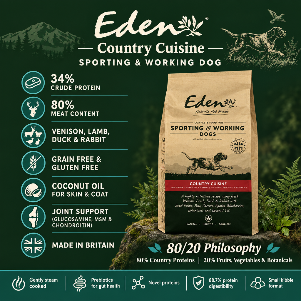 Eden Country Cuisine Small Kibble Infographic