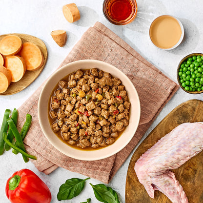 Naturo Cans Adult Dog Grain & Gluten Free Turkey in a Herb Gravy 12 x 390g