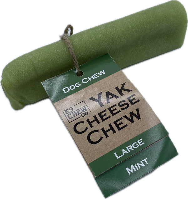 K9 Chew Co. Yak Chew MINT Large - Case of 5