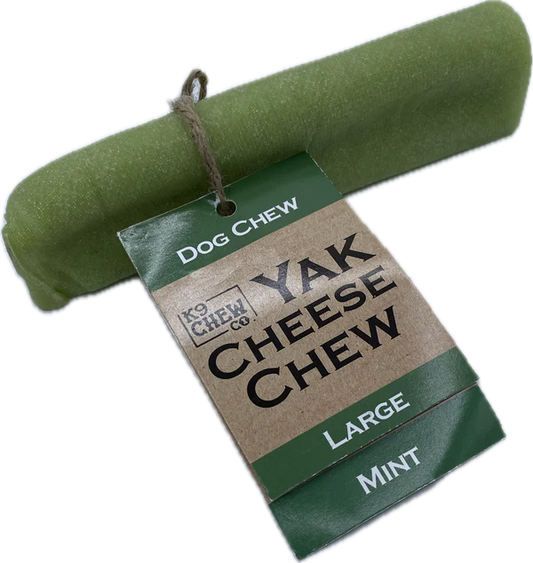 K9 Chew Co. Yak Chew MINT Large - Case of 5