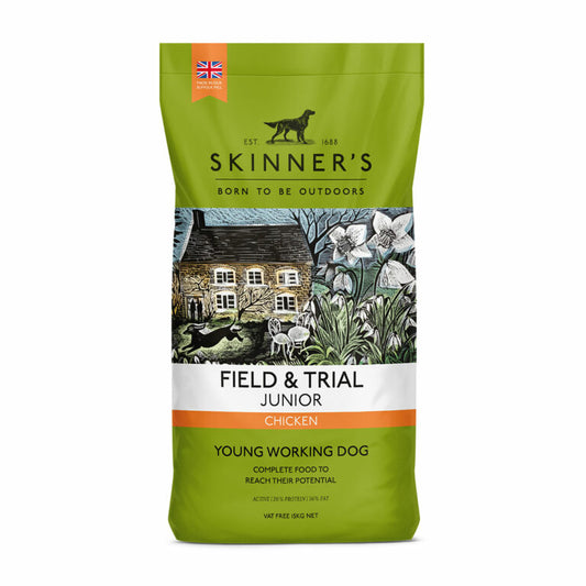 Skinners Field & Trial Junior Dog Food 15kg - Free P&P