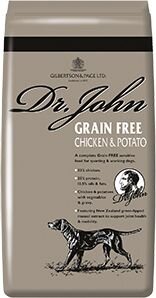 Dr John Grain Free Chicken & Potato Dog Food 12.5kg