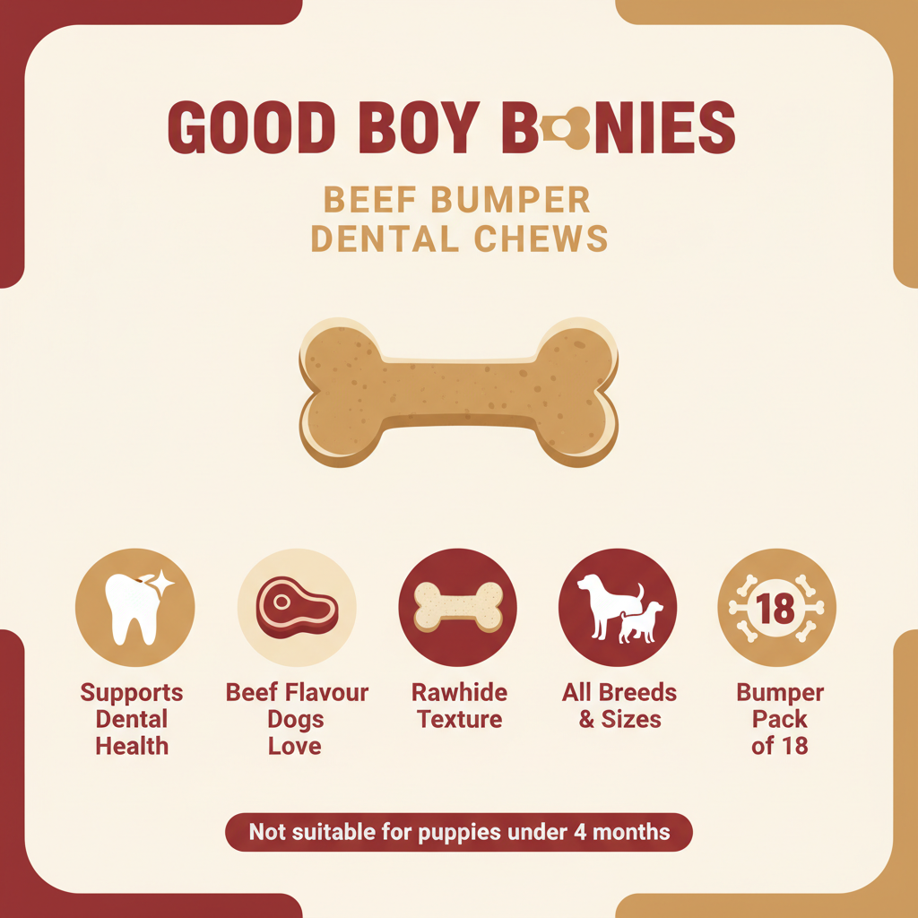 Good Boy Bonies Beef Bumper Infographic