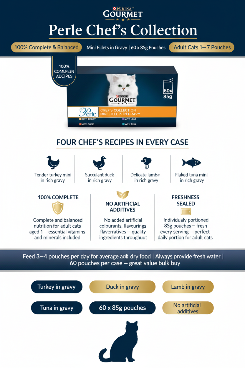 Gourmet Perle Chef's Collection Infographic